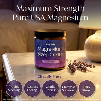Magnesium Sleep Cream — 3-Jar Bundle